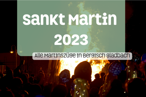 Die Martinszüge 2023 in Bergisch Gladbach